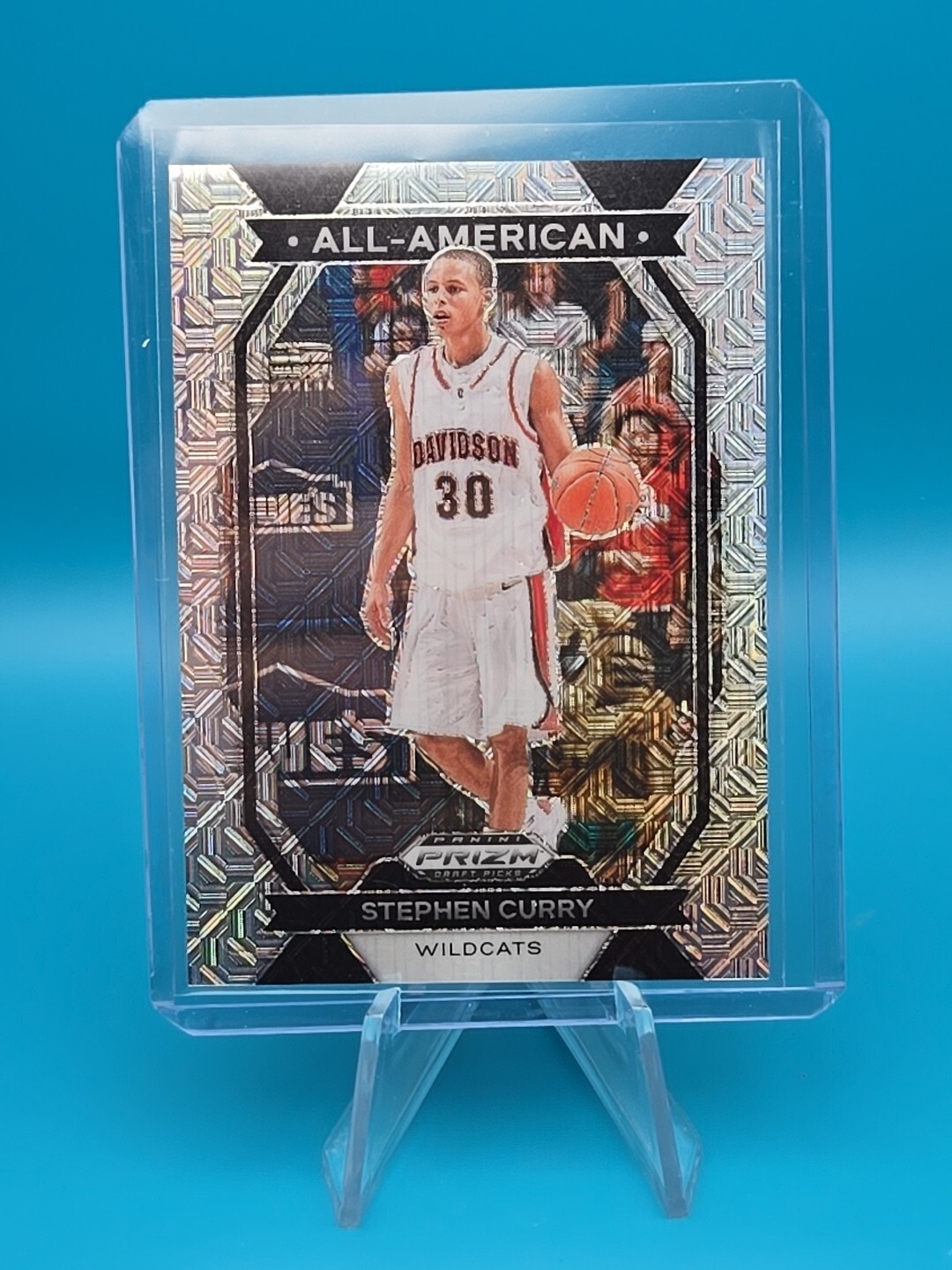 STEPHEN CURRY - 2024 Panini Prizm Draft All-American #13 MOJO 20/25