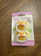 Silicone Pacifiers-Angel Of Mine-2 Pack-1 Purple  1 Pink-BPA Free