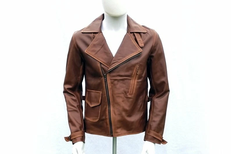 Captain america leather jacket hotsell avengers