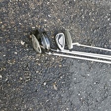 PowerBilt Junior Youth Club Set Driver Hybrid 7 Iron & Top Flite Putter 55-60"