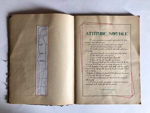 6 cahiers de cours élève 1949-1952 Techniques de la fourrure / pelleterie- AAIF - Picture 19 of 22