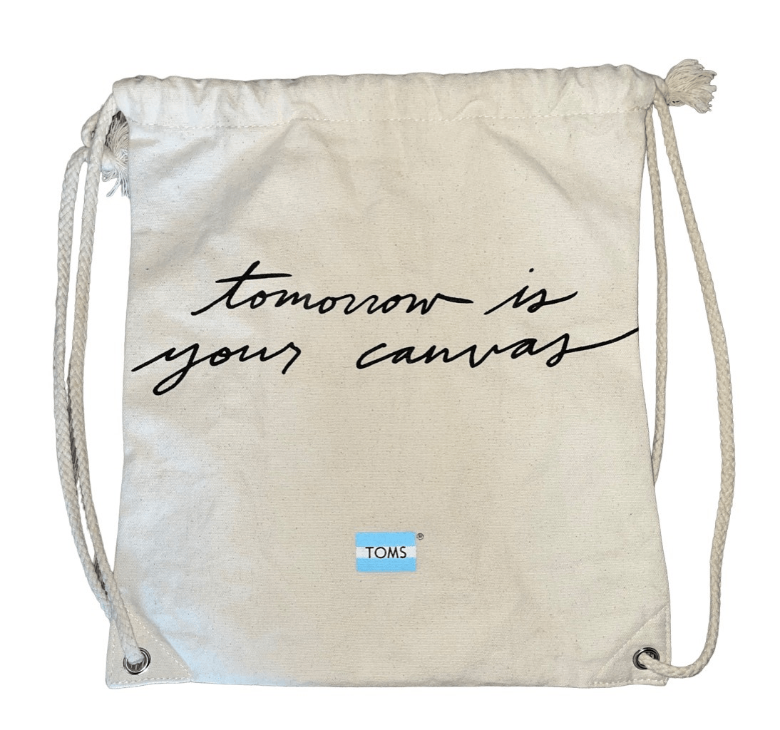 TOMS Tomorrow Is Your Canvas” Backpack | eBay display picture 3