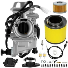 Carburetor Kit For Rancher 350 TRX350 TRX350TM TRX350TE 350ES 350FE 4 Stroke ATV