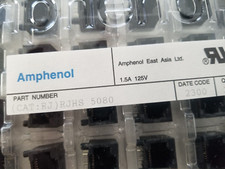 NEW AMPHENOL RJHS-5080 Modular/Ethernet Connectors R/A RJ45 Lot Of 10