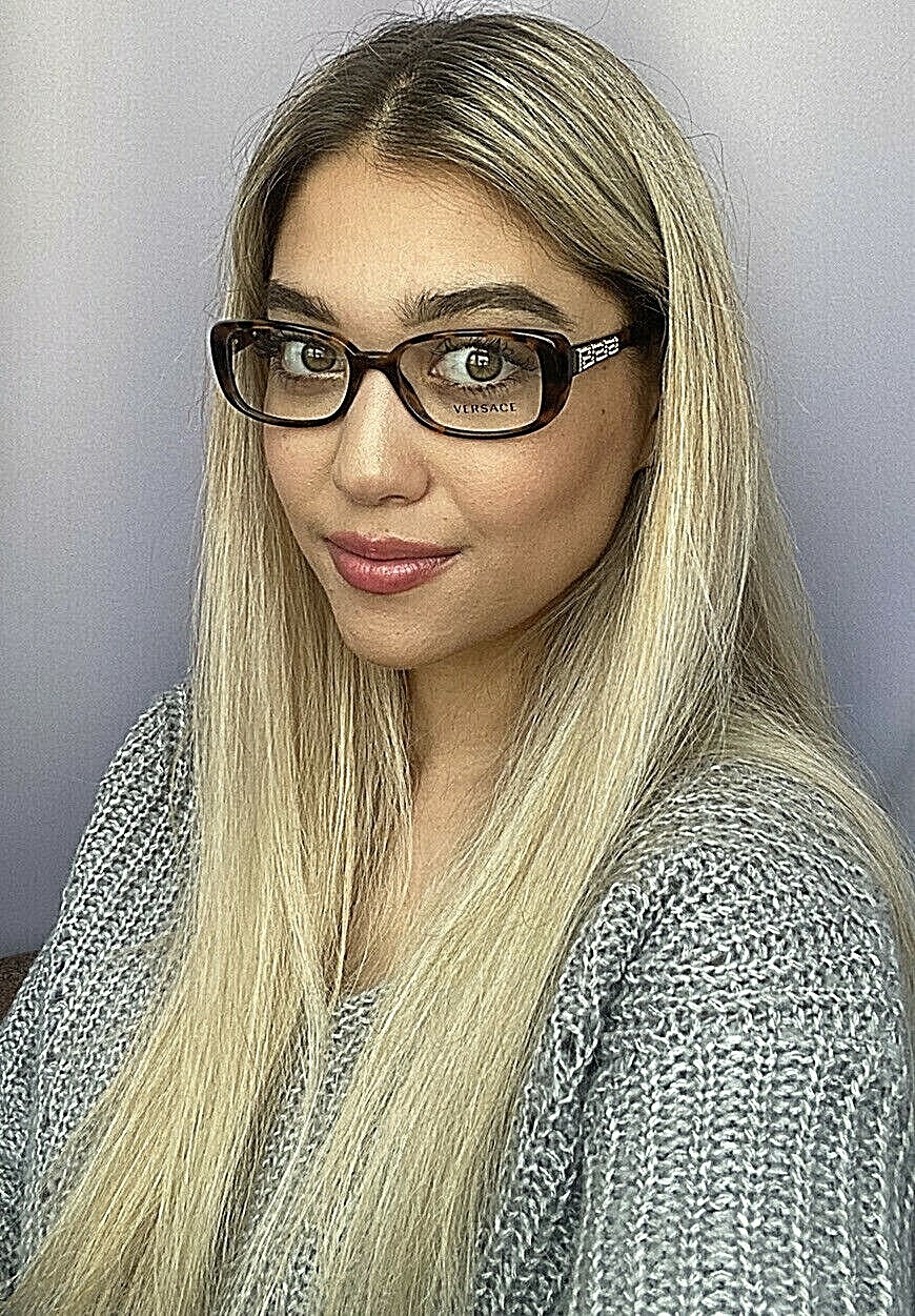 Authentic Versace Mod. 3178-B Tortoise 51mm Women's Eyeglasses Frame Italy #8 thumbnail 10