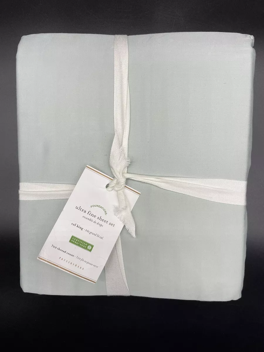 Pottery barn 2024 cal king sheets