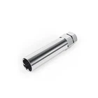 Large Chrome Socket Key Tool for 6 spline Lug Nuts | 21mm 13/16" 22mm 7/8" Hex