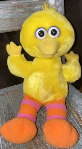 1996 Tyco Tickle Me Big Bird Sesame Street Plush Stuffed Animal Laughs & Shakes - Picture 1 of 4