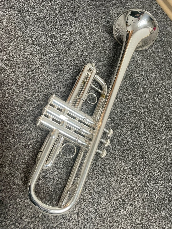 Bach C-Trompete Philadelphia NEU C 180SL-229PC versilbert - Bild 4 von 4