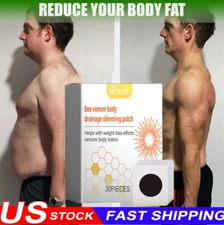 30PCS Slim Patch Weight Loss Burn Fat Diet Fast Acting Slimming Pad USA