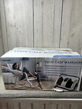 TISSCARE Foot Calf Massager w/ Remote Control Deep Kneading & Rolling w/ Handle