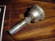 ANTIQUE TROMBONE MOUTHPIECE BARITONE MOUTHPIECE SIMPLY MARKED TROMBONE