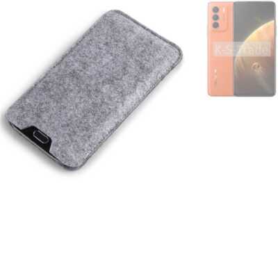 Schutzhülle für Infinix Zero 5g 2023 Turbo Filz Case Sleeve Tasche Pouch