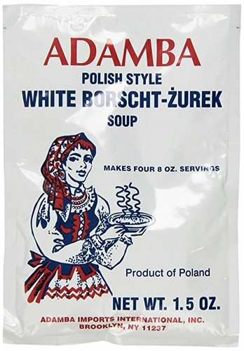 Adamba polnischer Stil weiße Borschtsch Zurek Suppe USA Verkäufer kostenloser Versand (3er-Pack) - Bild 2 von 3