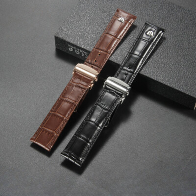 Premium Genuine Leather Watch Strap Band 20/22mm Fit Maurice Lacroix with Tool