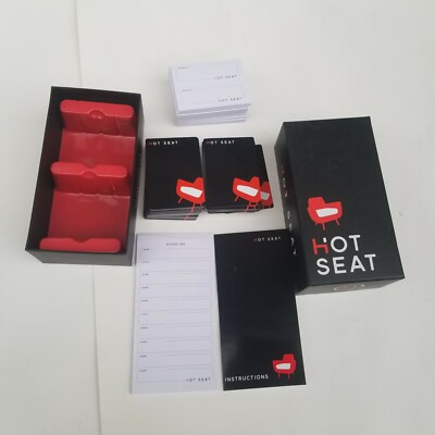 Buffalo Games ''HOT SEAT'' Adult Party Game About Your Friends 4-10 Players