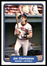 1982 Fleer Joe Charboneau #362 Cleveland Indians