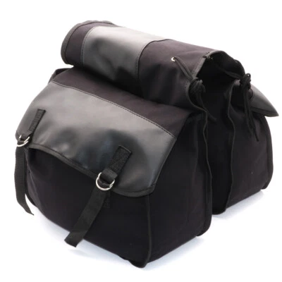 Moto Sacoche de selle Toile Étanche Sacoches Sac à dos bagages Pour Honda Taotao - Photo 1/4