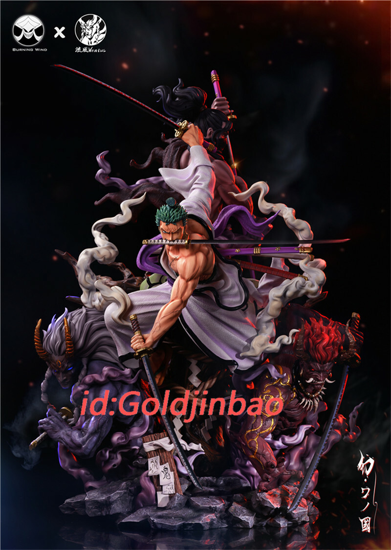 One Piece Roronoa Zoro 1/6 Resin Statue Burning Wind Studio In