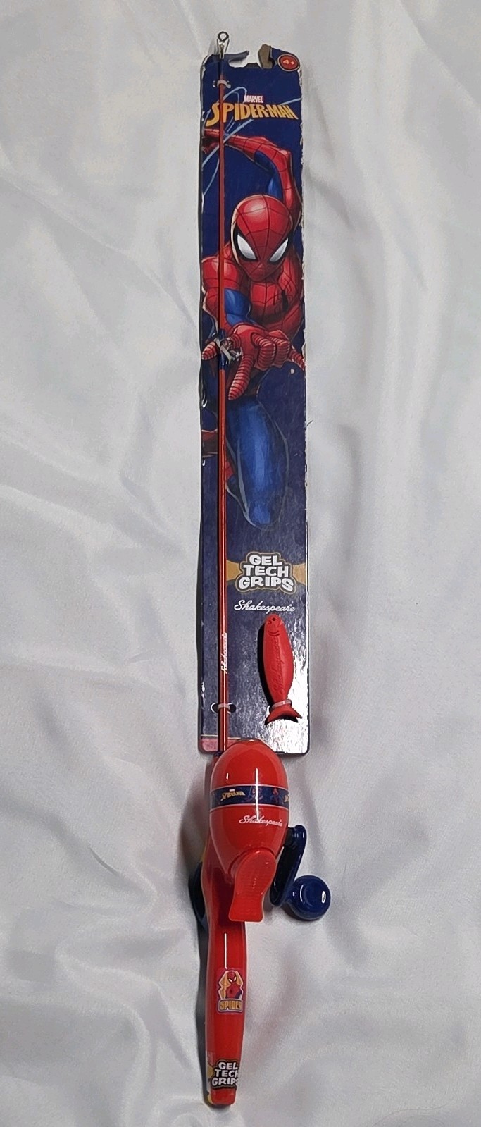 Shakespeare Spiderman Kids Fishing Rod Pole Reel