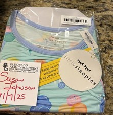 Little Sleepies SWEET SCOOPS Ice Cream Two Piece Short Set Pajama Size 16 NEW