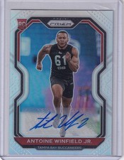 Antoine Winfield Jr 2020 Panini Prizm Silver Prizm Rc Auto