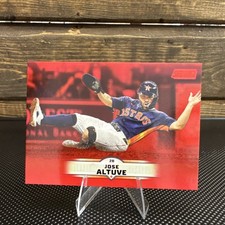 Topps Stadium Club 2025 Jose Altuve Red Foil #97 Houston Astros