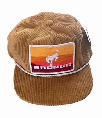 BRONCO NWT Corduroy Rope SnapBack OSFM Snag Collective Made in USA
