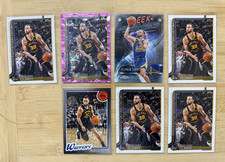 2025-26 Topps Chrome Steph Curry Lot 7 Cards Insert Mint