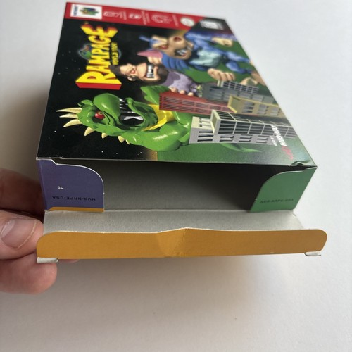 Rampage World Tour (Nintendo 64, 1996) N64 komplett in Box CIB Reg Manual Cart - Bild 11 von 23