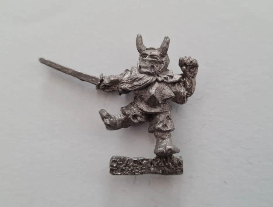 Citadel Games Workshop Marauder Chaos Ninja Dwarf Metal Vintage OOP - Photo 1/1