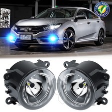 Pair Front Bumper 8k Blue Led Fog Light Driving Lamp For Acura Integra 2023-2025 Pair Front Bumper 8k Blue Led Fog Light Driving Lamp For Acura Integra 2023-2025