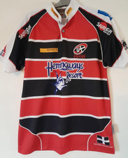 2008 Cornish Pirates Rugby Shirt Size Large