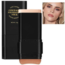 Foundation Stick, 2 in 1 Dual-Ended Long-Lasting Concealer Korean Foundation Con