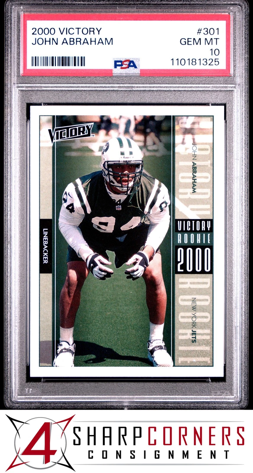 John Abraham Victory #301 Base