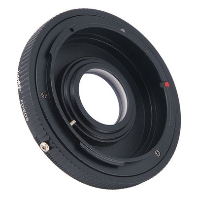 Adapter with Focusing Correction Glass for Canon FD Lens to EOS EF EFS Camera