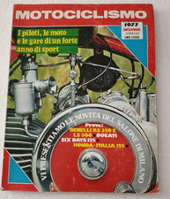 Motociclismo 12 1977 - Benelli RS 350 e LS 500 - Ducati six days 125 - Honda 125
