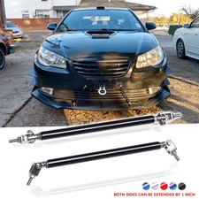 For Hyundai Elantra Front Bumper Lip Splitter Spoiler Strut Rod Tie Support Bar