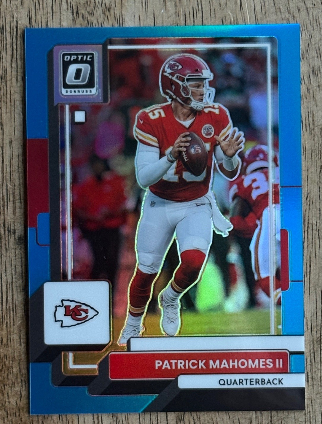 2022 PANINI DONRUSS OPTIC PATRICK MAHOMES II #94 AQUA /299 - RAW / UNGRADED