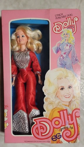 1978 DOLLY PARTON Goldberger 12" Poseable Doll Figure Country Music Doll/Barbie
