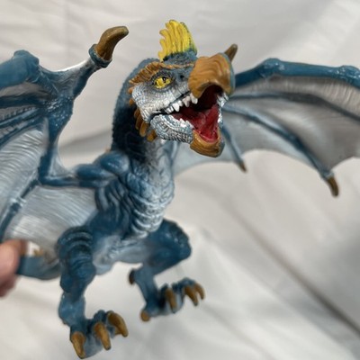 2014 Schleich Eldrador Blue Dragon Flyer Fantasy Figure Plastic 70508 USED