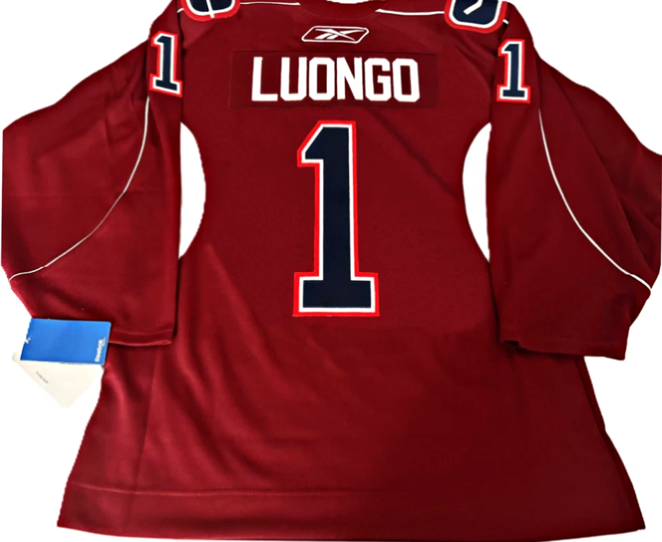 NUEVO CON ETIQUETAS-M* CAMISETA ROBERTO LUONGO VANCOUVER CANUCKS 2011 STANLEY CUP RBK con licencia NHL Foto 2 de 4