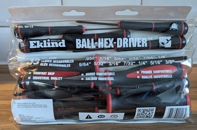 Eklind 13-teiliges Kugel-Sechskant-Schraubendreher-Set Eklind Tool Company 90113