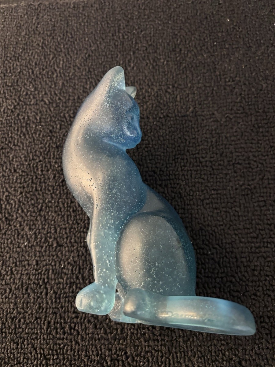 Large Russian Cat Crystal Model Daum France | eBay