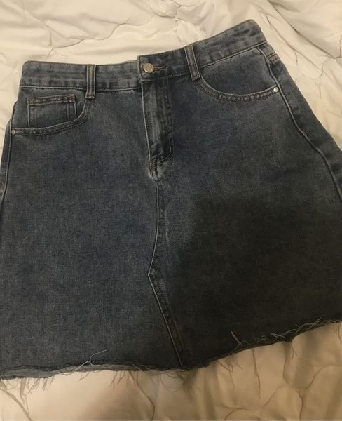 Women Denim Shorts Navy 42