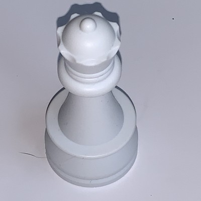 Square Off Pro Replacement White Queen for Worlds First Rollable E-Chessboard