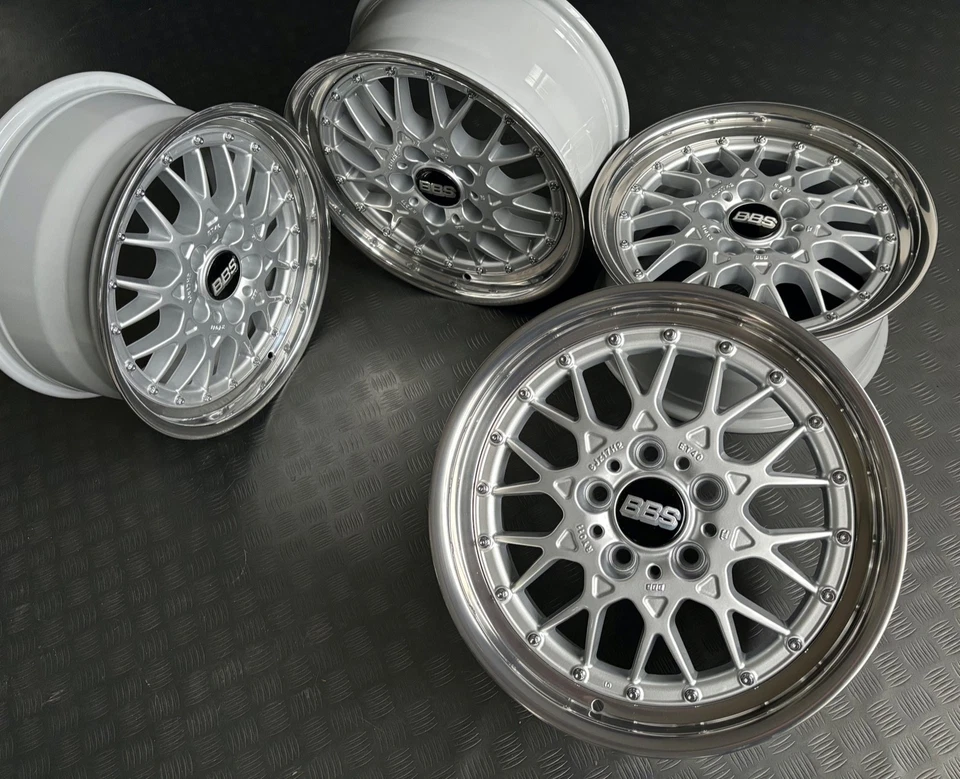 BBS RY011 8x17 ET40 BMW E36 Z3 Coupe Roadster Alufelgen 5x120 Oldtimer rims - Bild 3 von 4