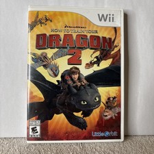 How to Train Your Dragon 2 (Nintendo Wii, 2014) Dreamworks Game W/ Manual