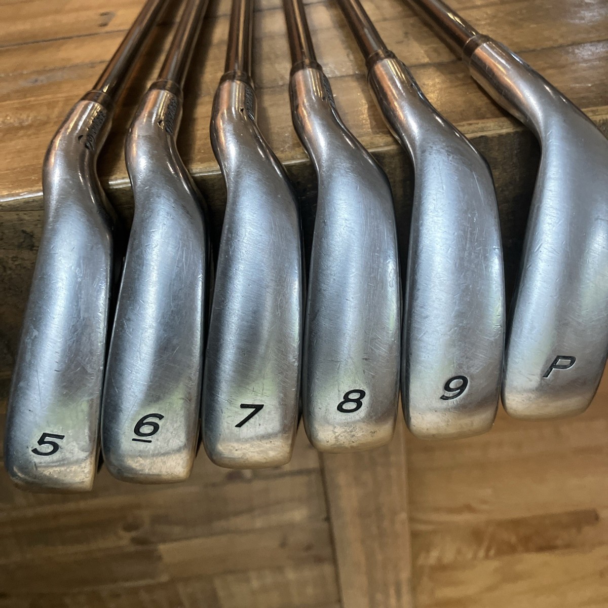 TaylorMade - テーラーメイド r7 Tiアイアン　7本セット(#5〜PW,AW)　レフティー TaylorMade r7 Draw Iron Set 5-PW RE-AX 55 Stiff Flex Graphite 6
