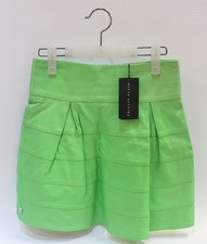 Philipp Plein Leather Mini Skirt 25663943
